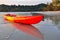 Kayak in the beach