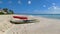 Kayak on the beach in Mexico