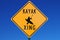 Kayak Crossing Sign