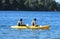 Kayak in a lake