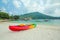 Kayak on Nangyuan island,Thailand