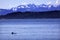 Kayak Puget Sound Olympic Mountains Washington