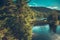 Kayaker on the Norwegian River