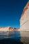 Kayaker paddling the calm waters of Lake Powell Utah