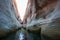 Kayaker paddling the calm waters of Lake Powell Utah