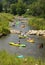 Kayakers at Argo Cascades