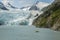 Kayakers Exploring Portage Glacier