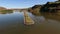 Kayakers Travel Along the Palouse River from the Snake at Lyons Ferry