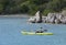 Kayaking at The Bight, Norman Island, BVI
