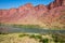 Kayaking canoing on the Colorado River in Utah