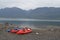 Kayaking on the Chilean Fjords near Puerto Varas, Chile