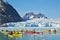 Kayaking Close to Monaco Glacier in Svalbard