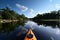 Kayaking on Fisheating Creek near Palmdale, Florida.