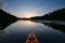 Kayaking on Fisheating Creek near Palmdale, Florida.