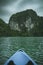 Kayaking at Ha Long Bay Vietnam