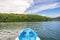 Kayaking on the Klong Chao river at koh kood island trat thailand.