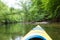 Kayaking by Krutynia river in Poland