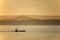 Kayaking on LakeTuggerah at sunset