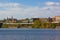 Kayaking on Potomac River along Georgetown Park waterfront.