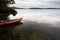 Kayaking at sunrise on a summers day