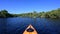 Kayaking Turner River in Big Cypress National Preserve, Florida.