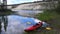 Kayaking on the Yukon River