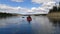 Kayaking on the Yukon River