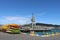 Kayaks, Crane, Queens Wharf, Wellington, NZ