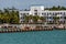 Kayaks and Sailboats at Port Building