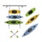 Kayaks set