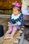 Kayan girl in a long-neck hill village in Thailand