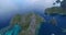 Kayangan Lake View Deck. Very Popular Place Among Tourist in Coron, Palawan, Philippines. Landscape in Background I