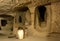 The Kaymakli Underground city in Cappadocia.