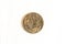 Kazakhstan coin on white wood background.Currency of Kazakhstan `tenge`.