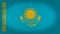 Kazakhstan flag