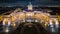 Kazan Cathedral in Saint Petersburg Aerial View