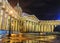 Kazan Cathedral in St. Petersburg. night view