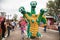 KAZAN - JULY 22, 2018: balloon sculpture festival