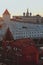 Kazan Kremlin in counterlight of decline. Tatarstan, Russia