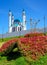 Kazan Kremlin, Tatarstan, Russia. Scenic view of Kul Sharif mosque in summer