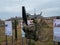 Kazan, Russia. 08 November 2021. A Russian soldier with a hand-held GARPUN drone countermeasures system. Anti drone gun