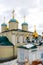 Kazan, Russia. Nikolaya Chudotvortsa Cathedral Nizskogo and Church of Intercession of Holy Virgin