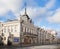 KAZAN, RUSSIA - NOVEMBER 5 2018: Kazan State Youth Theatre. View from down of the street