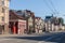 Kazan street view, houses at the Pushkin Street