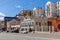 Kazan street view with residential houses. Pushkin Street