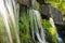 Kazdanga village mill locks with a waterfall, Latvia