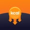 kcal reducing or cut calories vector design