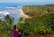 Ke\'e beach on Kauai from trail