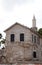 Kebir Mosquealso known as Buyuk mosque minaret in Larnaca, Cyprus and Larnaca Castle Museum