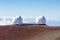 Keck I and Keck II telescopes on Mauna Kea, Hawaii